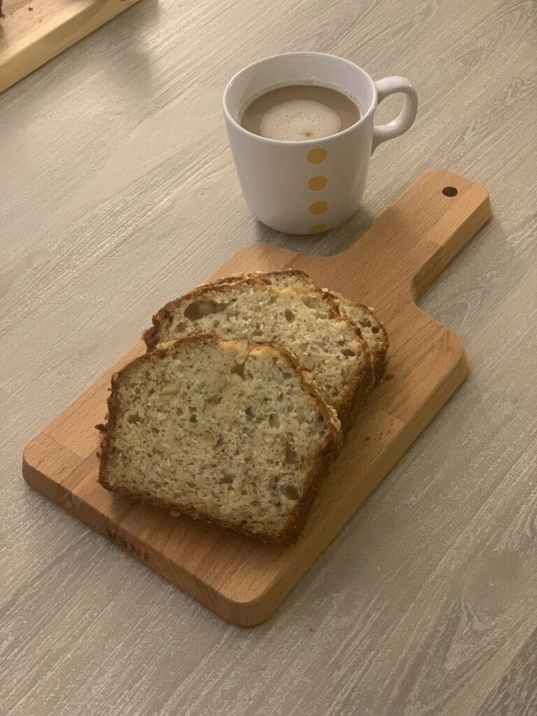 Tasty, Airy and Bouncy Banana Nut Bread that you will love and it’s easy to make