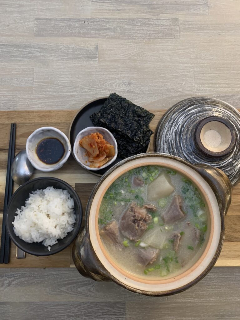 Time for winter comfort food clear broth Oxtail Soup